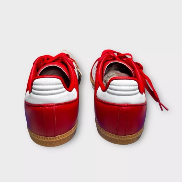 NEW Adidas Originals Samba OG Scarlet White IE6524 Women Size US6 UK4.5 Red - Picture 5 of 15